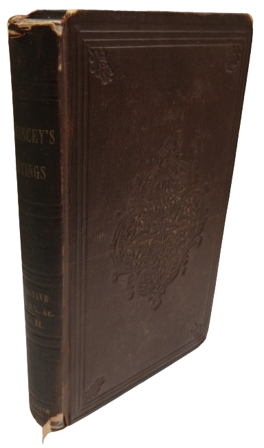 Narrative and Miscellaneous Papers By Thomas De Quincey Vol II 1854 book front cover