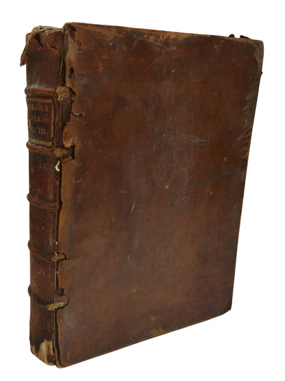 The Works Of The Late Right Honourable Joseph Addison Esq Volume The Third 1741 book front cover