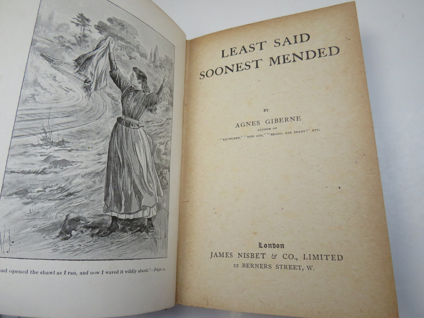 Least Said Soonest Mended By Agnes Giberne