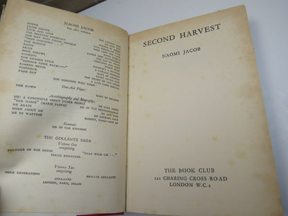 Second Harvest By Naomi Jacob book image 4