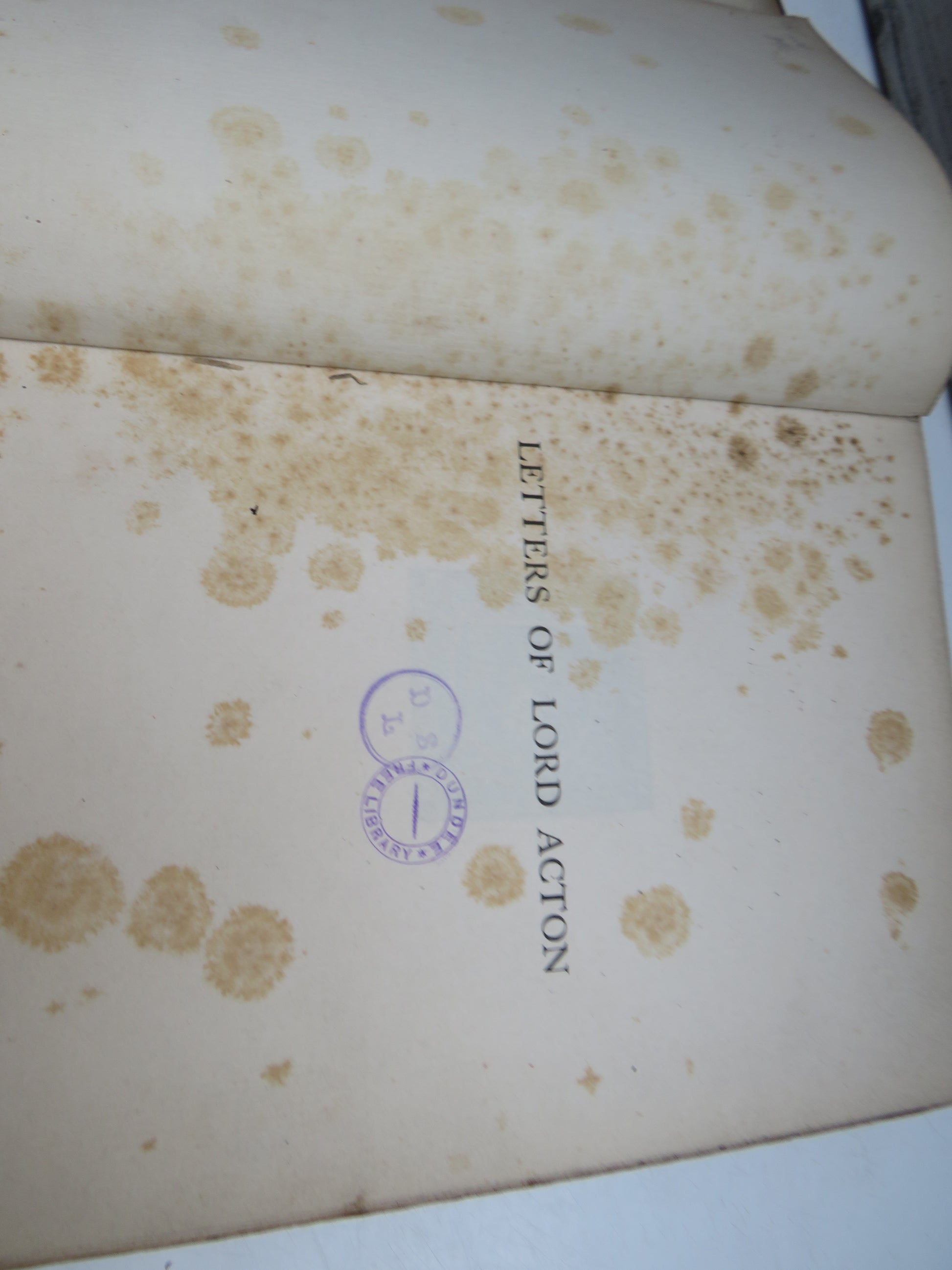 Letters Of Lord Acton To Mary, Daughter of the Right Honourable W.E. Gladstone By Herbert Paul 1904 book image 5