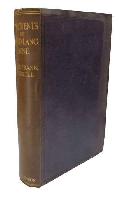 Fragments of Auld Lang Syne By Mrs. Frank Russell book front cover