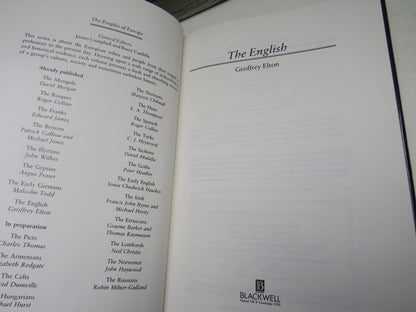 The English By Geoffrey Elton 1992