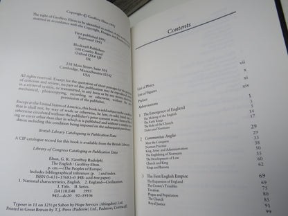 The English By Geoffrey Elton 1992