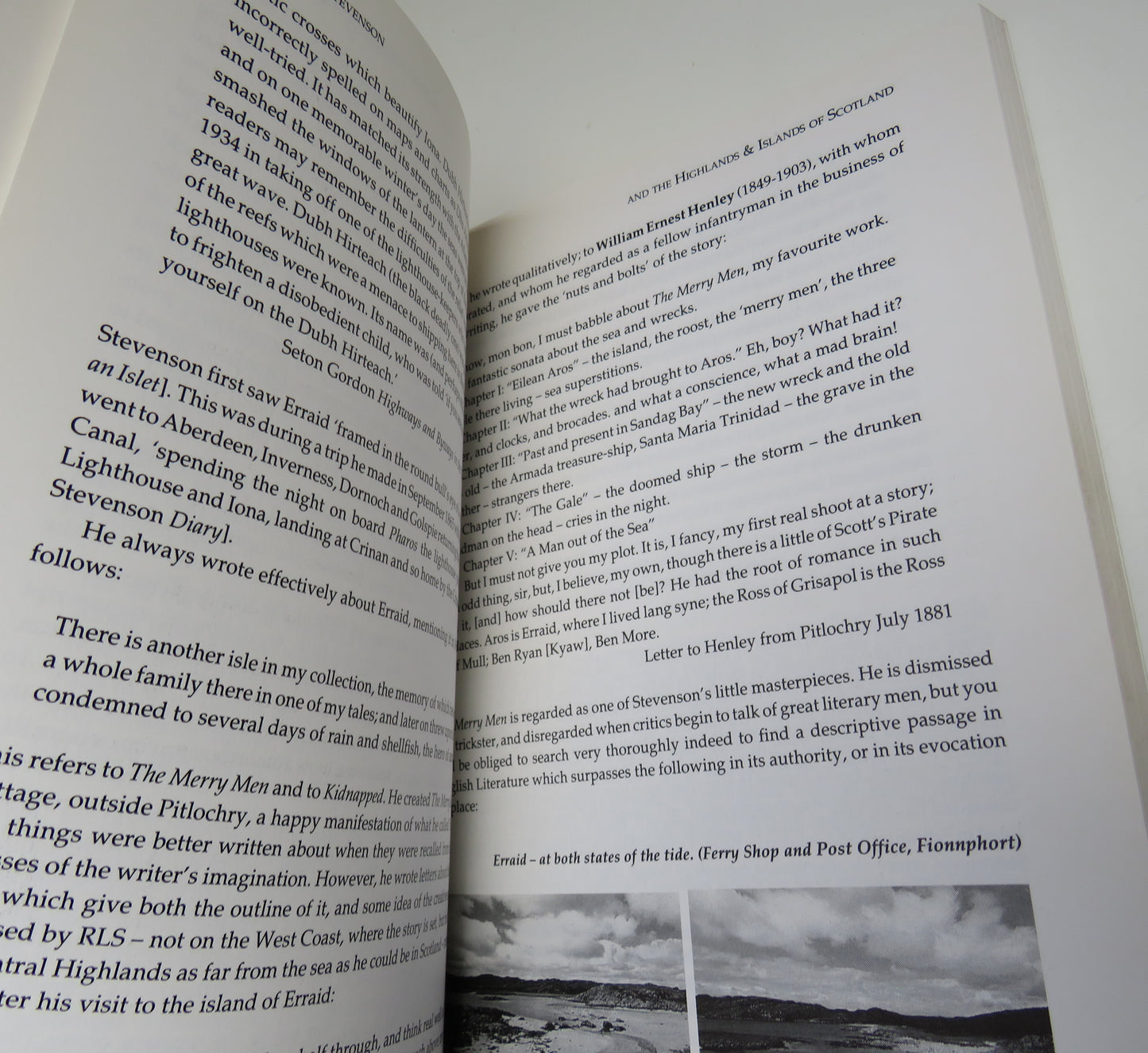 Robert Louis Stevenson and the Highlands and Islands of Scotland by Louis Stott, 1992