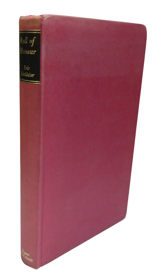 Roll of Honour By Eric Linklater 1961, Vintage Book