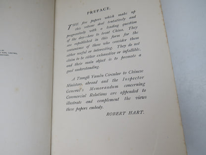 "These From The Land of Sinim." Essays On The Chinese Question By Sir Robert Hart 1901 book image 5