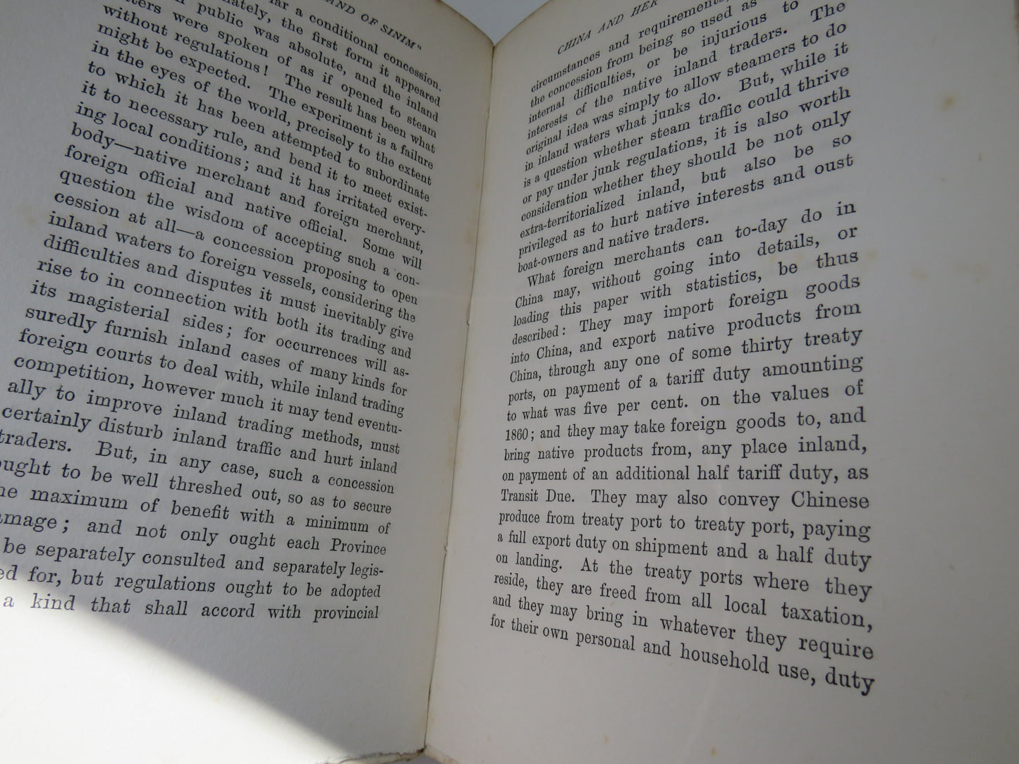 "These From The Land of Sinim." Essays On The Chinese Question By Sir Robert Hart 1901