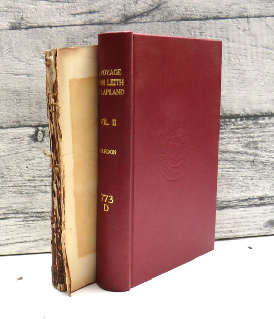 A Voyage From Leith To Lapland Or Pictures of Scandinavia In 1850 By William Hurton 1851 In 2 Volume book front cover