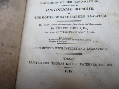 Memoirs Of Her Late Royal Highness Charlotte Augusta Princess of Wales By Robert Huish 1818 book image 5