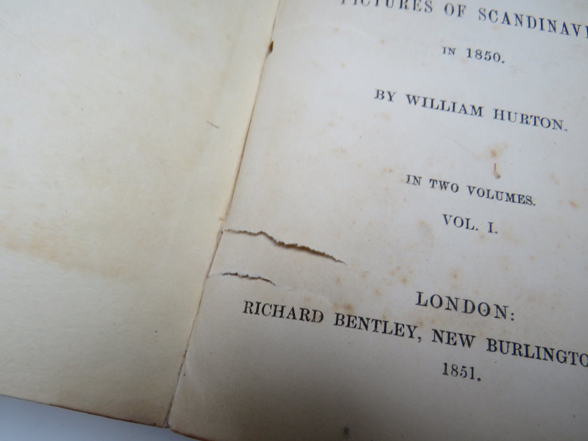 A Voyage From Leith To Lapland Or Pictures of Scandinavia In 1850 By William Hurton 1851 In 2 Volume book image 4