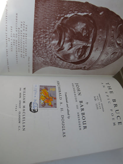 The Bruce An Epic Poem Written Around The Year A.D. 1375 By John Barbour Archdeacon of Aberdeen 1964 book image 3