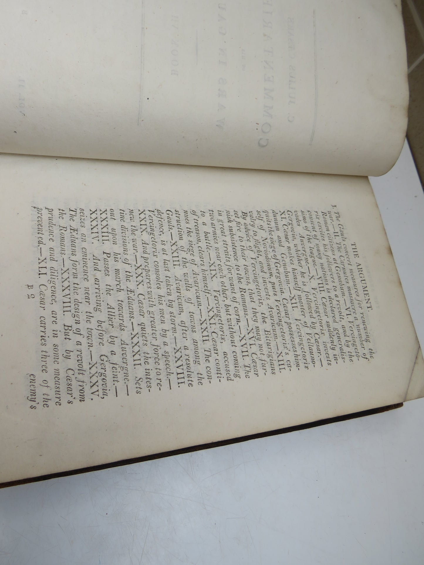 The Commentaries Of Caesar Translated Into English By William Duncan 1806 Volume II