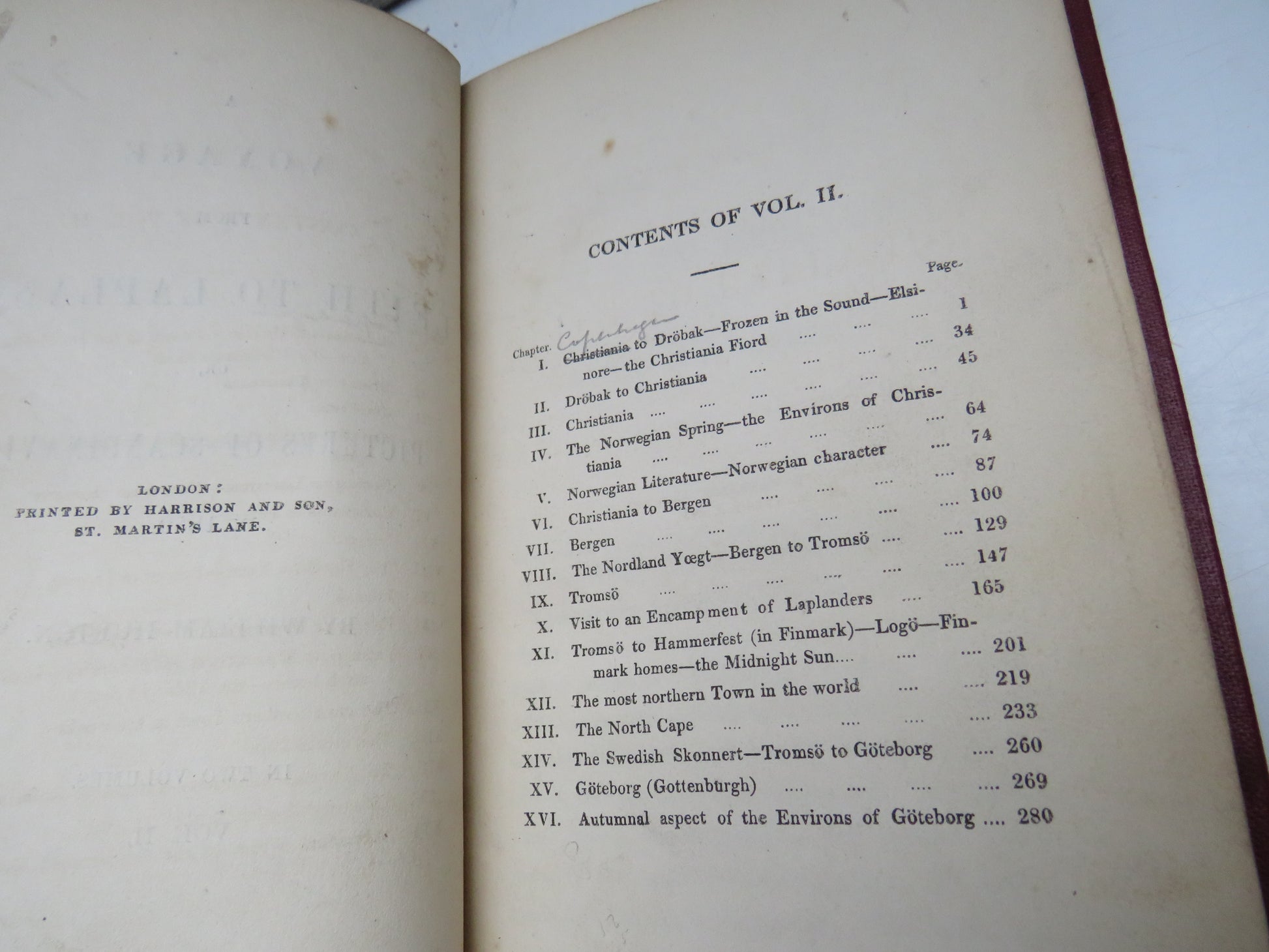 A Voyage From Leith To Lapland Or Pictures of Scandinavia In 1850 By William Hurton 1851 In 2 Volume book image 10