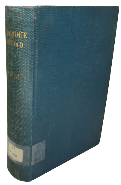 A Dominie Abroad By A.S. Neill 1923, Antique Book book front cover