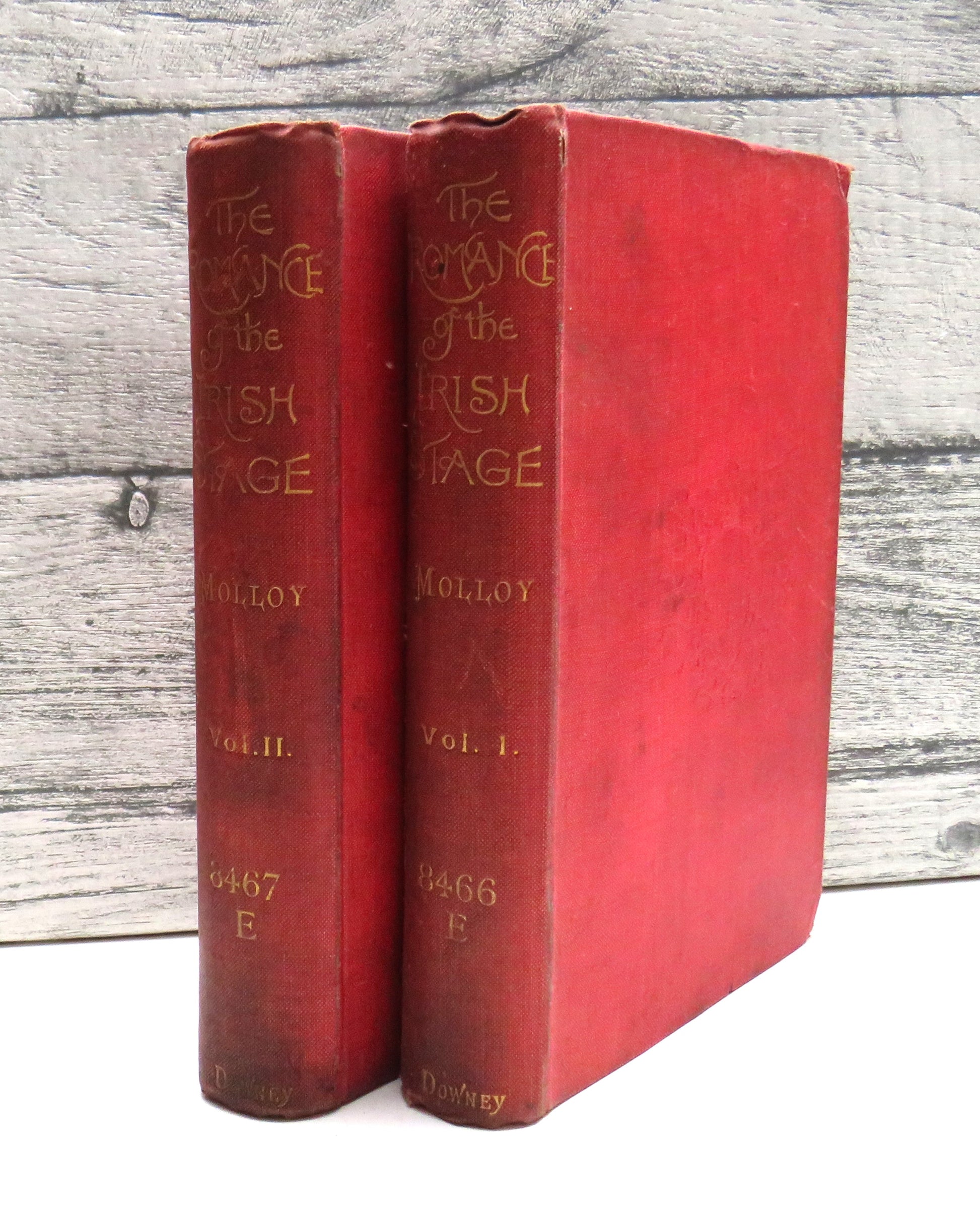 The Romance of The Irish Stage With Pictures of the Irish Capital In The Eighteenth Century By J. Fi book front cover