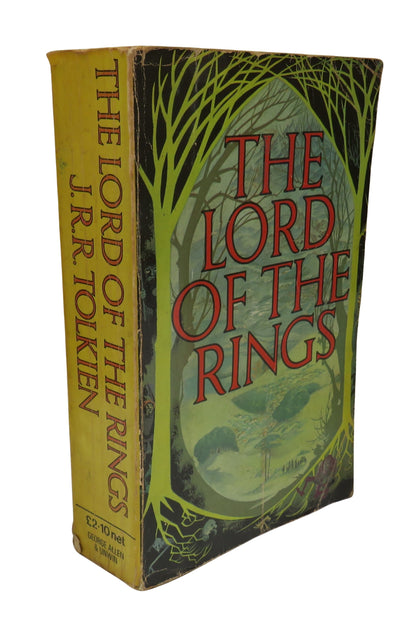The Lord of The Rings By J.R.R. Tolkien All 3 Parts 1973 book front cover