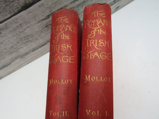 The Romance of The Irish Stage With Pictures of the Irish Capital In The Eighteenth Century By J. Fi book image 2