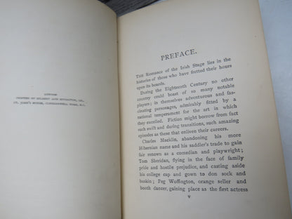 The Romance of The Irish Stage With Pictures of the Irish Capital In The Eighteenth Century By J. Fi book image 6