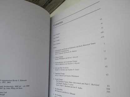 Scotland After The Ice Age Environmental, Archaeology and History, 8000 BC - AD 1000 Edited By Kevin J. Edwards and Ian B. M. Ralston 2003