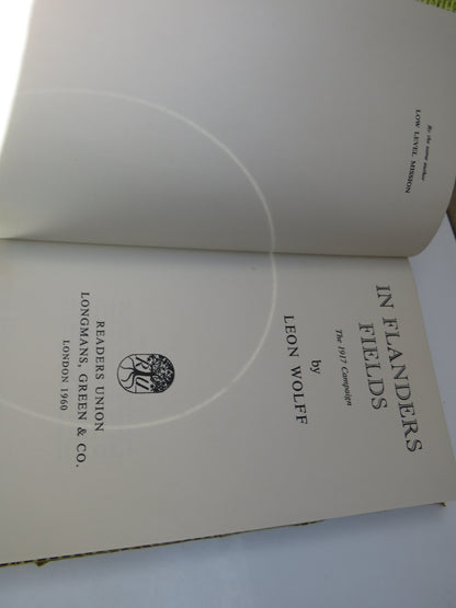 In Flanders Fields The 1917 Campaign By Leon Wolff 1960 book image 3