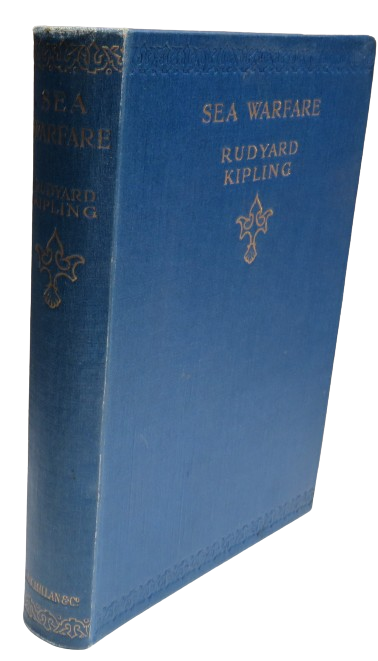 Sea Warfare By Rudyard Kipling 1916 book front cover