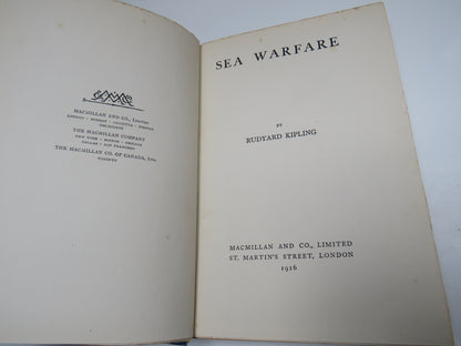 Sea Warfare By Rudyard Kipling 1916 book image 4