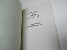 Load image into Gallery viewer, Canty and Couthie Familiar and Forgotten Traditional Scots Poems Collected by Anne Forsyth 1994
