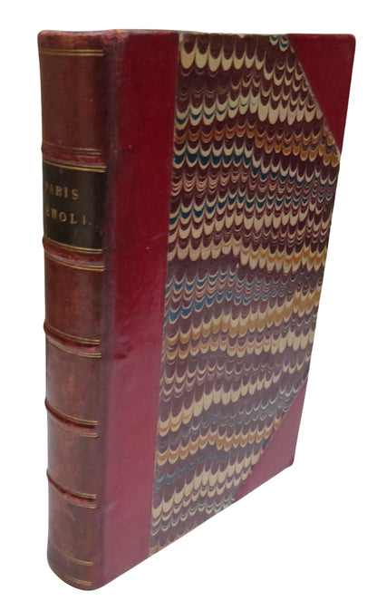 Paris Demoli Deuxleme Edition Par M. Theophile Gautier 1855 book front cover