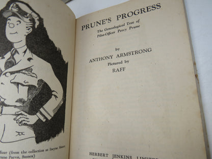 Prune's Progress The Genealogical Tree of Pilot-Officer Percy Prune By Anthony Armstrong