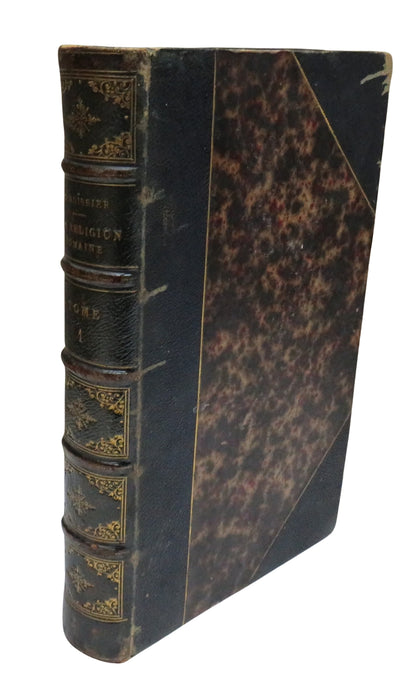 La Religion Romaine D'Auguste Aux Antonins Pas Gaston Boissier 1878 Antique French Book book front cover