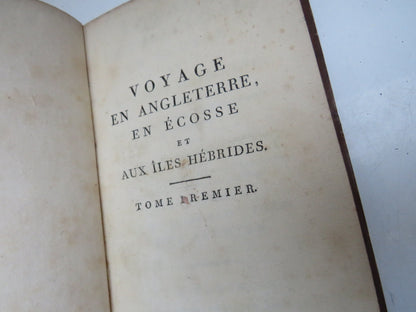 Voyage En Angleterre, En Ecosse Et Aux Iles Hebrides 1797 book image 4