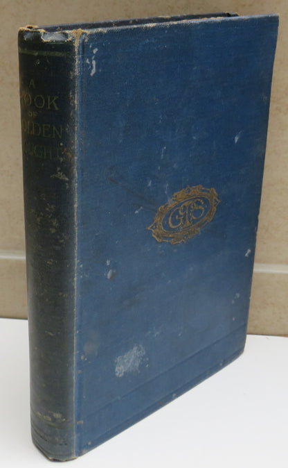 A Book Of Golden Thoughts By Henry Attwell 1904 book image 2