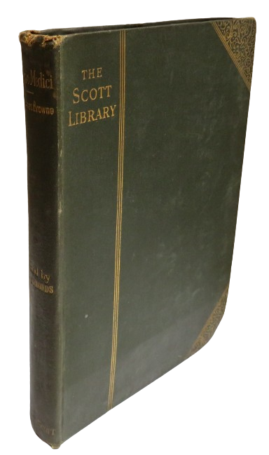 Sir Thomas Browne's Religio Medici, Urn Burial, Christian Morals and Other Essays. Edited, With An I book front cover