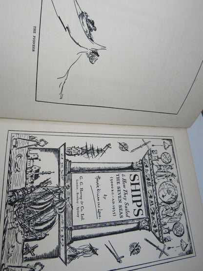 Ships & How They Sailed The Seven Seas (5000 B.C. - A.D.1935) By Hendrik Willem Van Loon 1935 book image 4