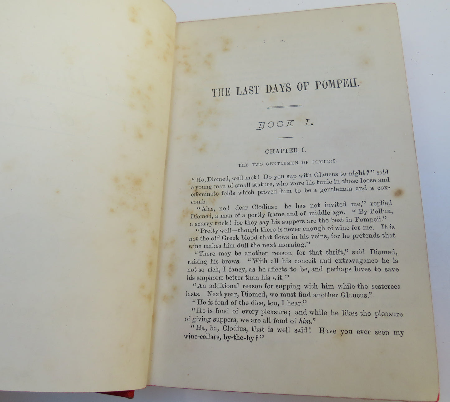 The Last Days of Pompeii by Bulwer Lytton, Cassell & Company