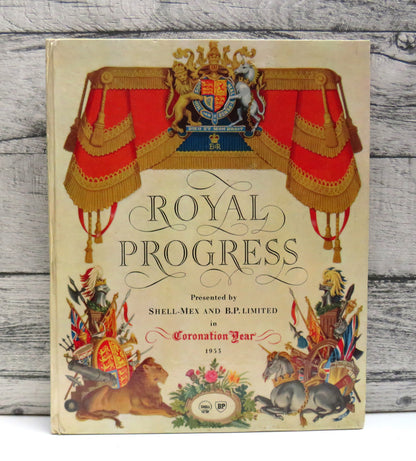 Royal Progress A Pageant of Regal Travel Painted By John Leigh Pembeton 1953
