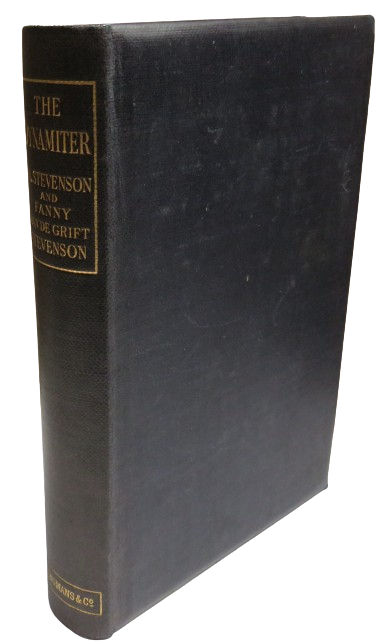 The Dynamiter By Robert Louis Stevenson and Fanny Van De Griff Stevenson 1905 book front cover