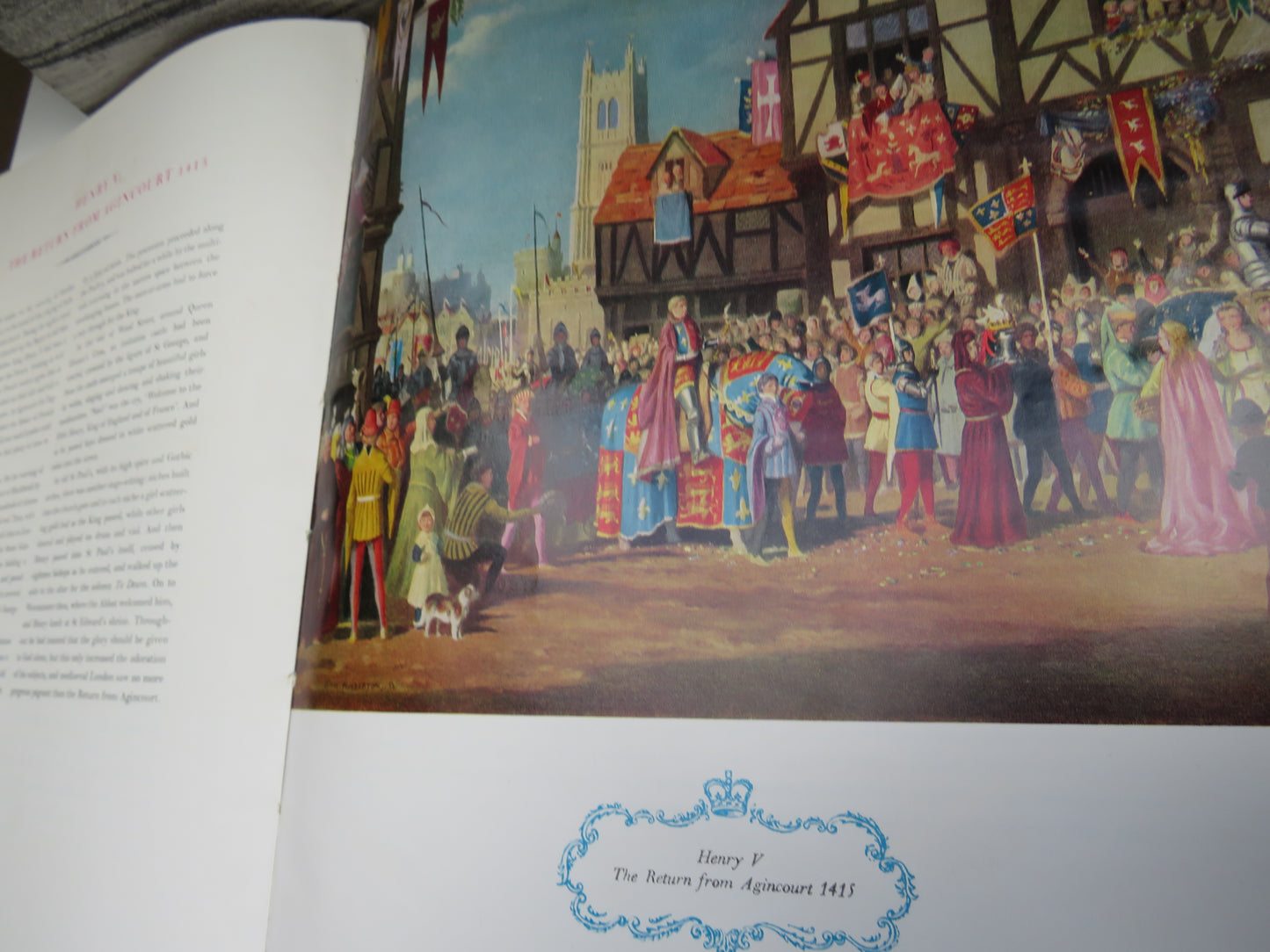 Royal Progress A Pageant of Regal Travel Painted By John Leigh Pembeton 1953