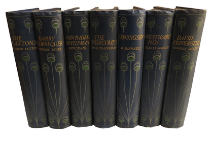Decorative Book Set Including Westward Ho! by Charles Kingsley, and David Copperfield by Charles Dic book front cover