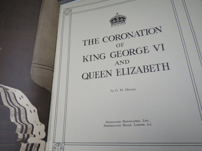 The Coronation of King George VI and Queen Elizabeth By G. M. Murray