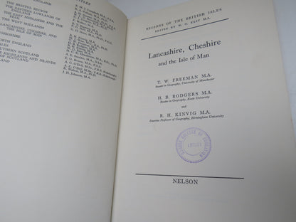 Lancashire, Cheshire and The Isle of Man By T. W. Freeman, H. B. Rodgers and R. H. Kinvig 1966 book image 4
