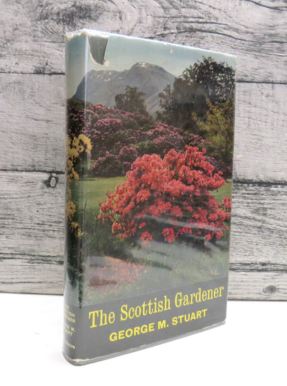 The Scottish Gardener By George M. Stuart 1963 book front cover