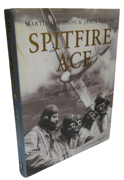 Spitfire Ace By Martin Davidson & James Taylor 1988 book front cover