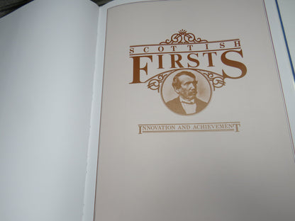 Scottish Firsts Innovation and Achievement 1987