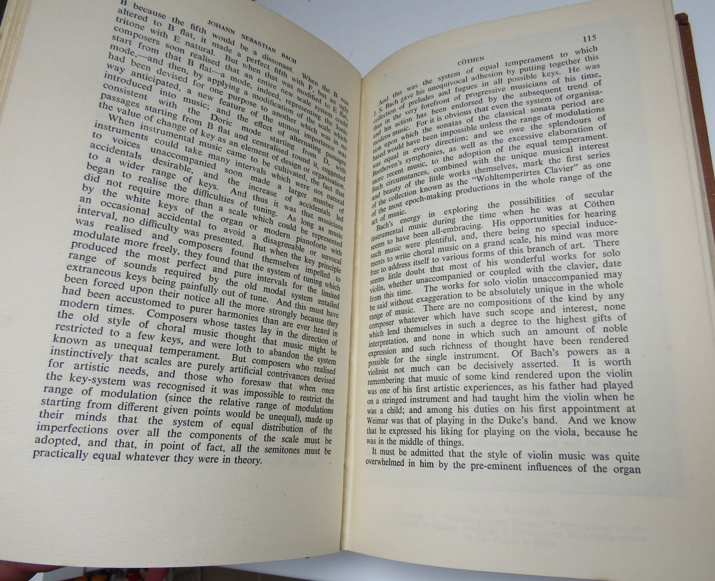 Johann Sebastian Bach, The Story of the Development of a Great Personality by C. Hubert H. Parry, 1946