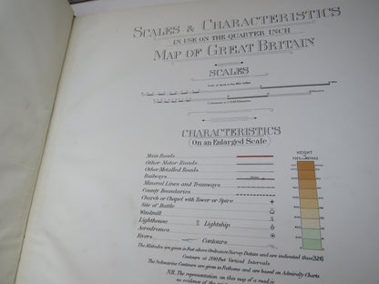 Ordnance Survey Atlas of Scotland, Quarter Inch to the Mile, 1924 book image 6