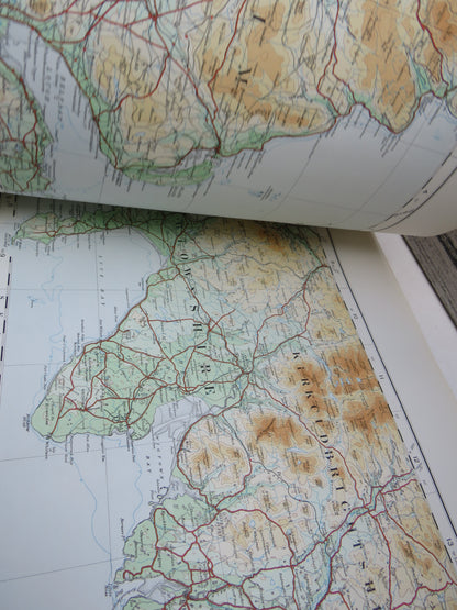 Ordnance Survey Atlas of Scotland, Quarter Inch to the Mile, 1924 book image 8