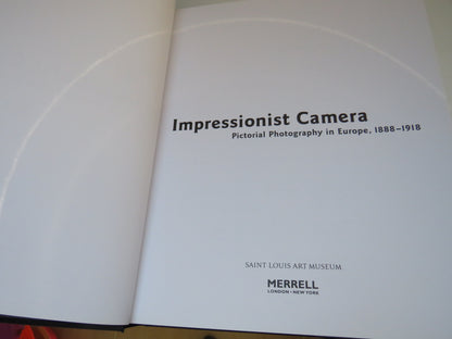 Impressionist Camera Pictorial Photography In Europe, 1888-1918 book image 3