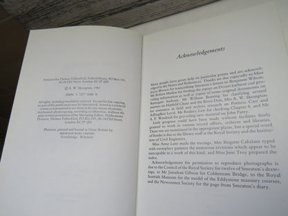 John Smeaton, FRS Edited by Professor A. W. Skempton 1981 book image 5